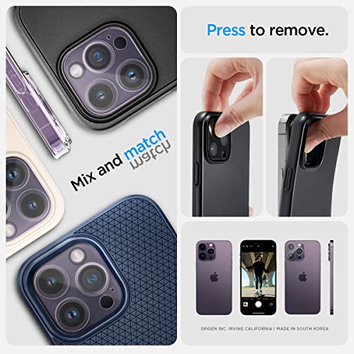 Spigen Camera Lens Screen Protector [Glastr Optik] Designed For Iphone 14 Pro Max/Iphone 14 Pro [Case Friendly] - Clear [2 Pack] #TOP6