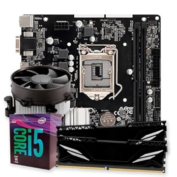 Kit Upgrade Gamer Intel Core I5 8ª Geração + Cooler + Placa-Mãe + 16GB DDR4