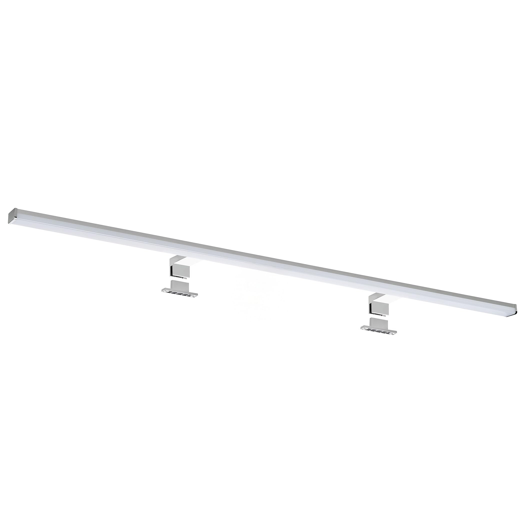 SEBSON® LED Lampe Miroir Salle de Bain 120cm, Lumière de Surface + Lumière de Serrage, IP44, Blanc Neutre 4000K, 15W, 1500lm - 1200x98x44mm | 1500 lm blanc neutre 4 000 K, IP44 - 1200 x 98 x 44 mm
