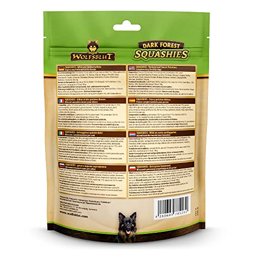 Wolfsblut - Dark Forest Squashies - Hundesnack - 6 x 300 g - Snack