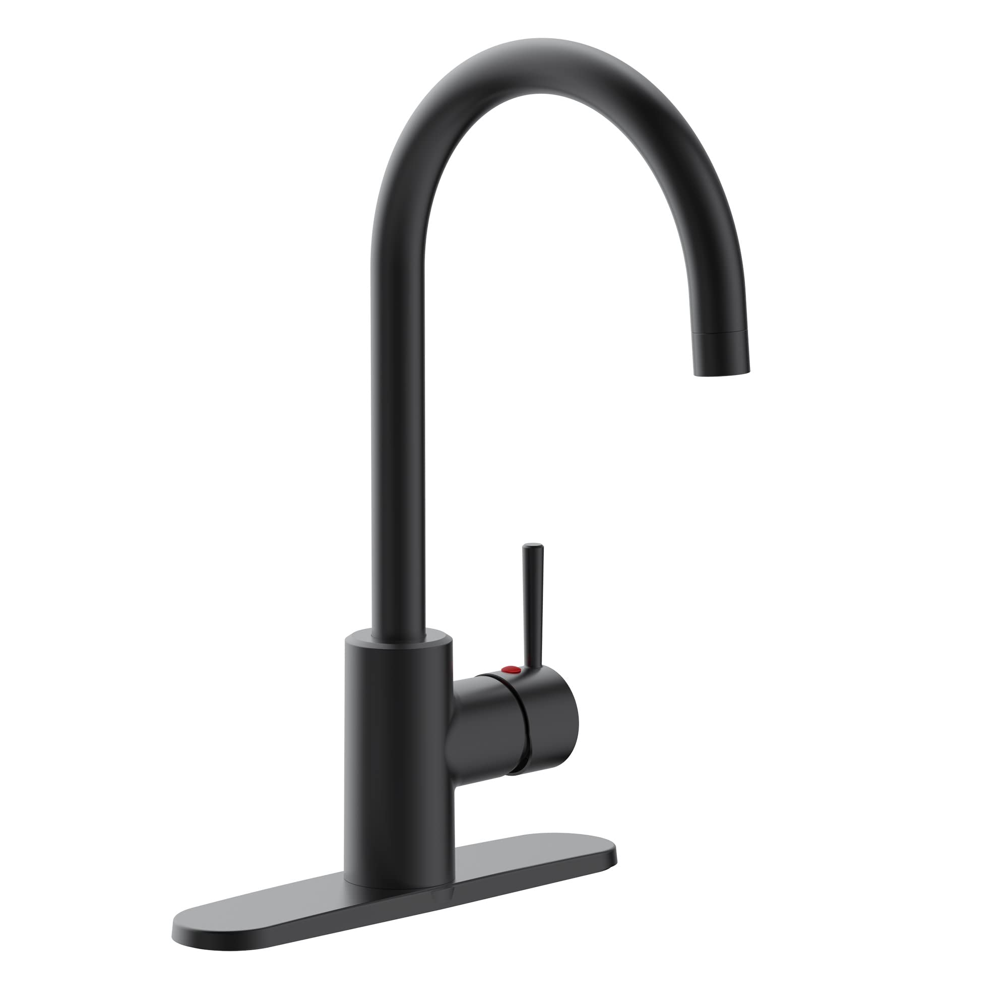 Design House 595678 Grifos De Cocina, Negro Mate