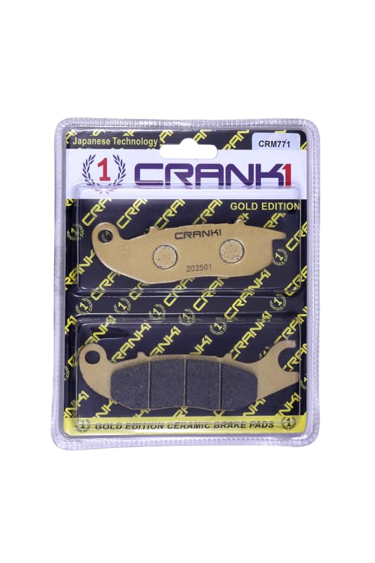 Image of Ceramic Brake Pads Compatible For Honda Hornet 2.0 | Front | CRM771 | 1 Set | Smooth Braking | Heat Resistant | Long Life | Disc Friendly