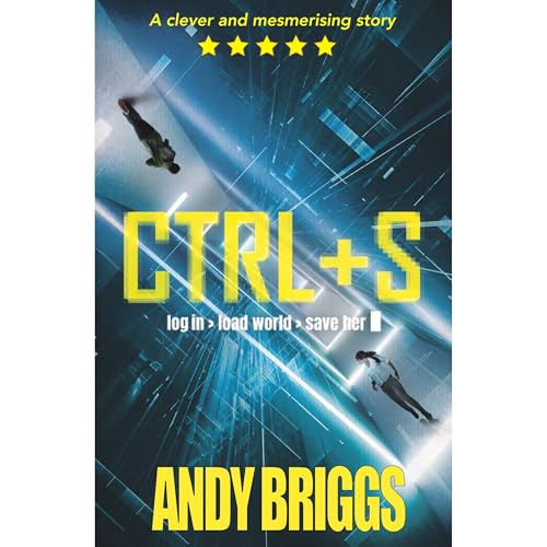 CTRL+S Audiolibro Por Andy Briggs arte de portada