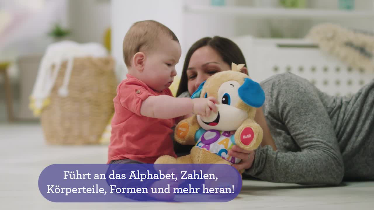 Fisher-Price FPP53 - Lernspaß Hundefreundin, deutschsprachig, Babyspielzeug ab 6 Monaten – Bild 8