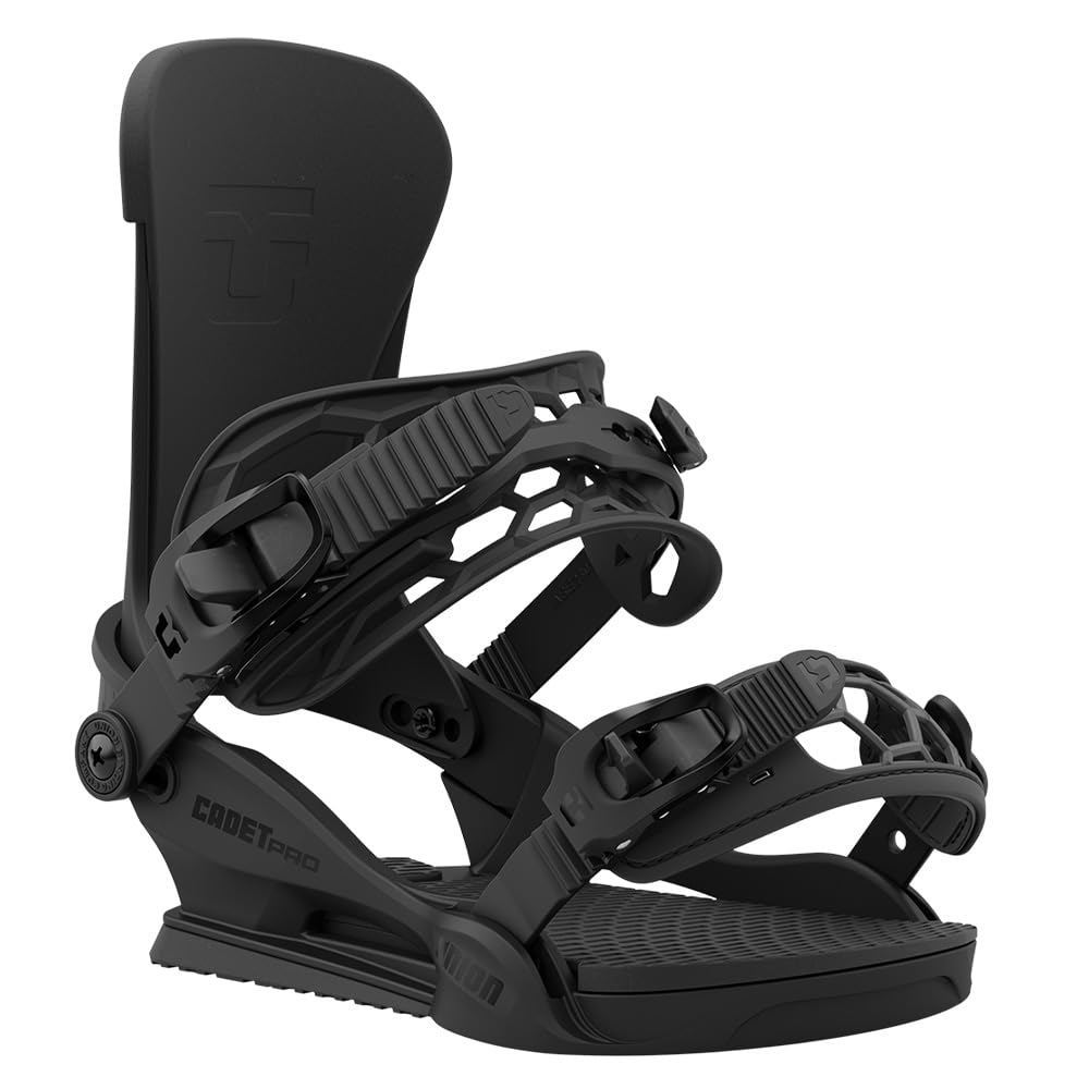 Union Cadet PRO Youth Snowboard Bindings, M, Black