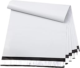 Metronic Poly Mailers 19x24 Inch 100 Pcs | Large Shipping Bags for Clothing, Small Business | Strong Thick Mailing Bags with Self Adhesive | Waterproof and Tear-Proof Large Package Bags in White