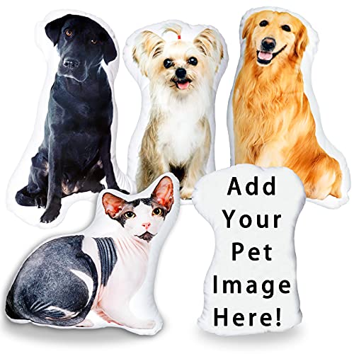 Top 10 Best Dog Memorial Pillow in 2022 14 Personalized Shaped Pillow, Pet Portrait Pet Memorial Dog Pillow-Personalized DIY ...