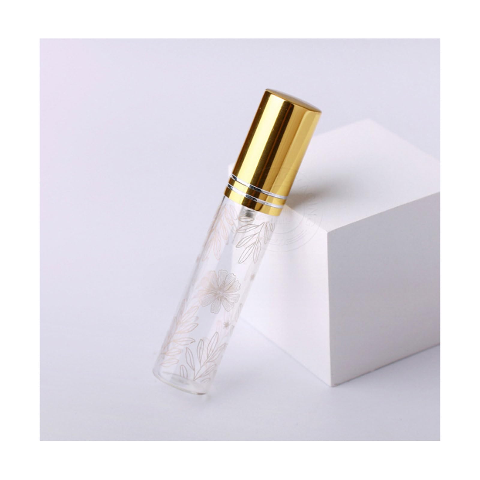 JITEM 2 uds. Botella de Perfume vacía Recargable de 10ml con atomizador a Prueba de Fugas, minienvase portátil de Viaje para cosméticos, Botella pulverizadora para después del Afeitado con Aroma