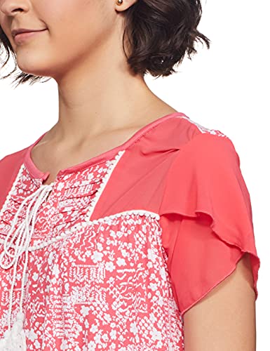 Image of Easybuy Women's Regular T-Shirt (AU21RA003LS Pink L