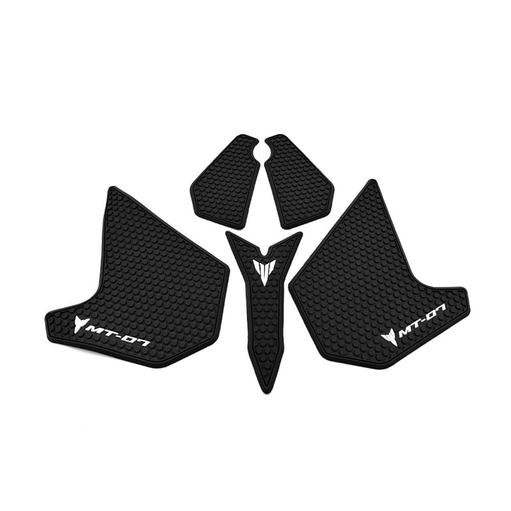 Autocollant protection réservoir MT07 évite rayures grip genoux moto caoutchouc