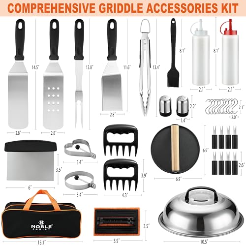 N NOBLE 38PCS Griddle Kit
