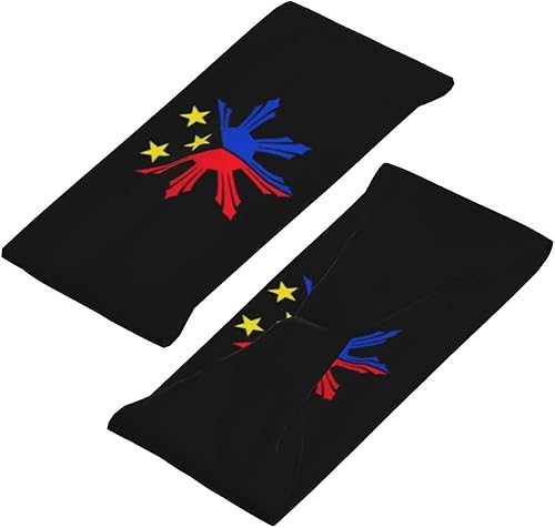 Miniatura 4 de Diadema deportiva con la bandera de Filipinas para hombres y mujeres, para correr, ciclismo, yoga, fitness, entrenamiento