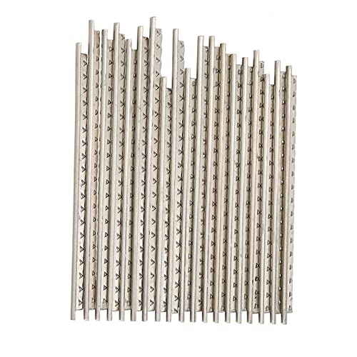 Miskall Premium 19 Piece Classical Guitar Fret Wire Set (2.0mm), Replacement Material for Wooden Guitars and Basses, for Musicians and Luthiers