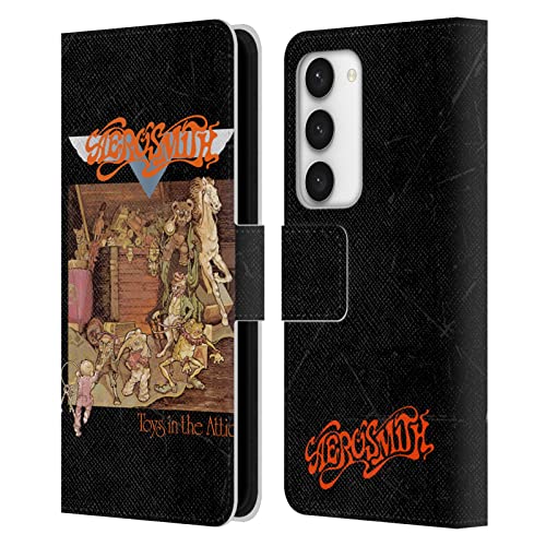 Carcasa Samsung Galaxy S23 5G tipo libro Aerosmith funda de cuero para móvil