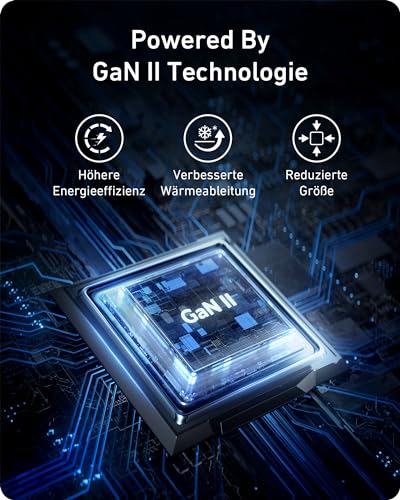 Anker 100W USB C Ladegerät, 736 Netzteil (Nano II), 3-Port Schnellladegerät, Für MacBook Pro/Air, Pixelbook, ThinkPad, iPad Pro, Galaxy S24, iPhone 17/16/15 Series – Bild 5