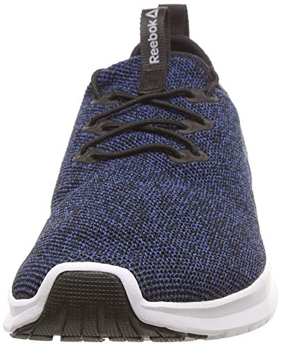 Image of Reebok Men Piston Indigo /Skull Grey Running Shoes-7 UK /India (40.5 EU)(8 US) (CN8231)