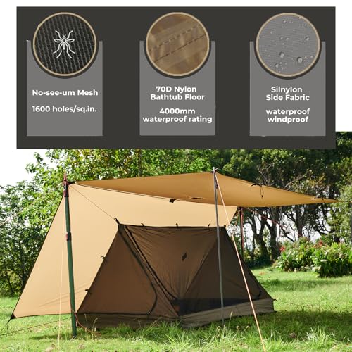 Tienda Mosquitera onewind para 2 Personas, Resistente y Ligera miniatura 2