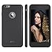 iPhone 6s Plus Case, JETech® Slim-Fit iPhone 6s/6 Plus Case 5.5" Logo Cut-Out for Apple iPhone 6s Plus and iPhone 6 Plus 5.5 Inch (Slim Fit - Black)
