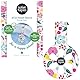 Toilet Tapes - Selbstklebender Toilettenduft - Bis zu 220 Spülungen - 90% weniger Plastik - WC-Duft in 9 Varianten, Floral Fest, 1 Stück (1er Pack)