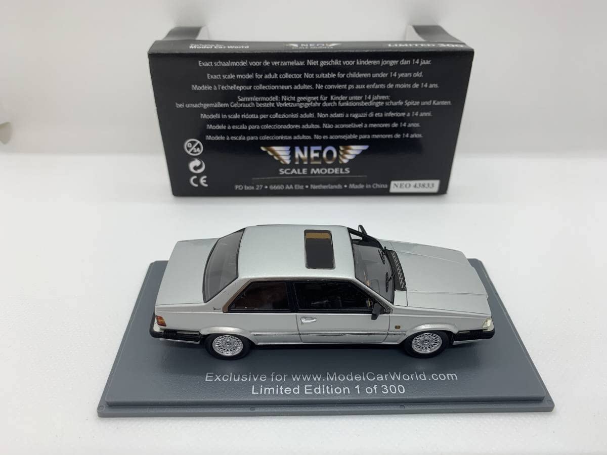 Amazon.co.jp: NEO 1/43 Volvo 780 Bertone : Hobbies