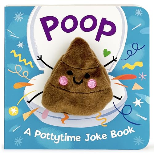 Image of Poop! - Funny Finger Puppet Board Book Encouraging Potty Training, Ages 1-4 (Children's Interactive Finger Puppet Board Book)
