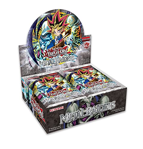 Yu-Gi-Oh! TRADING CARD GAME Metal Raiders Display-Deutsche Ausgabe 25th Anniversary Edition