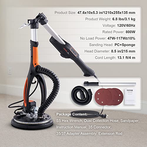 800W Brushless Motor Drywall Sander