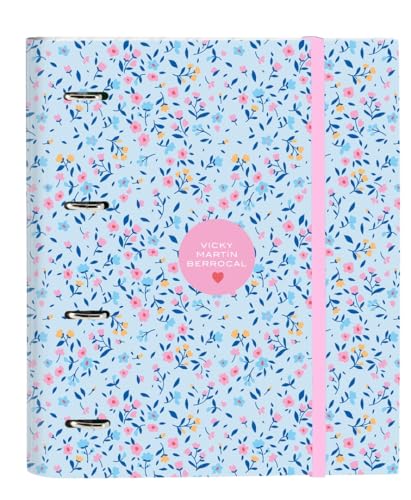 Safta Vmb Paradiso – Cartellina 4 Anelli Da 35 Cm Con 100 Fogli A4, Ideale Per Bambini Di Diverse Età, Comoda E Versatile, Qualità E Resistenza, 27 X 