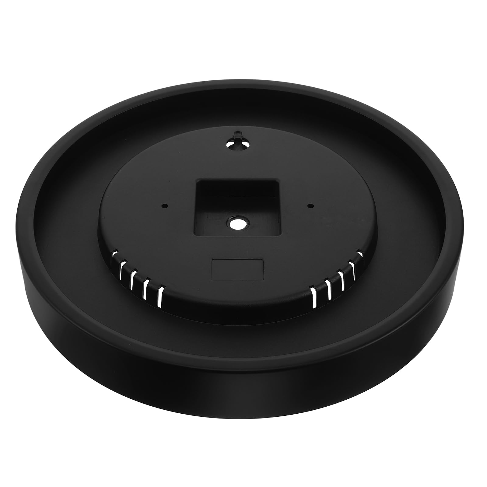Mécanisme d'horloge protégé grâce au boîtier arrière rond en métal 30,5 cm