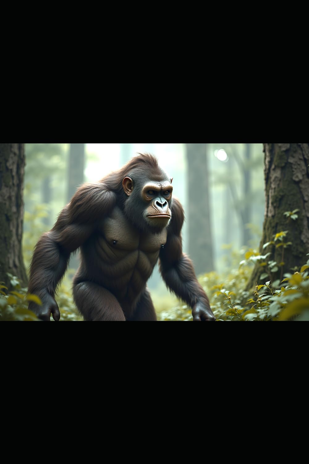 Bigfoot, a paranormal murder mystery comedy, illustrated