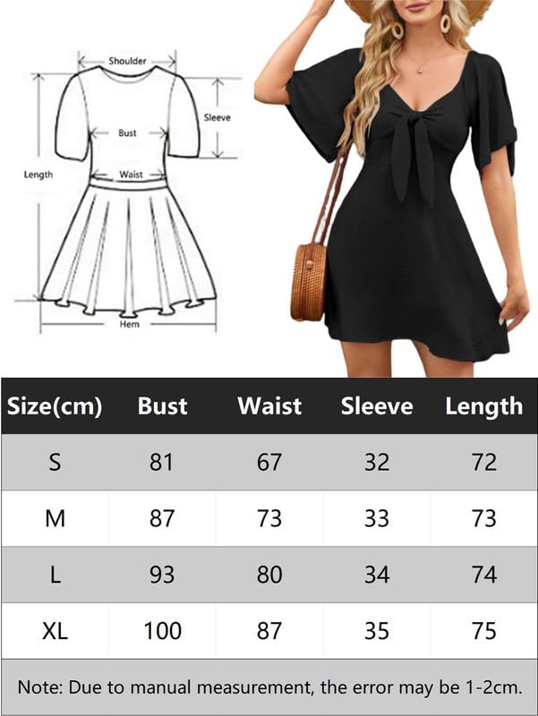 Robe de plage courte et décontractée pour vos vacances d'été - 7
