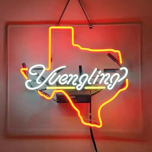 Miniatura 1 de Yuengling - Letrero de neón de cerveza hecho a mano, tubo de neón de vidrio real, luz de neón para el hogar, bar, cueva, pub, tienda, restaurante,