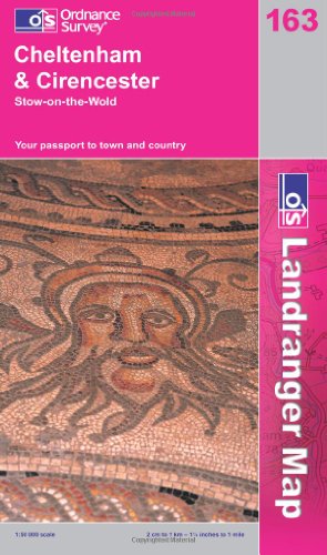 Cheltenham and Cirencester, Stow-on-the-Wold (Landranger Maps) 163