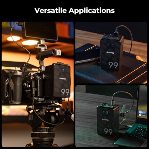 SMALLRIG V Mount Battery VB99 SE, 99Wh / 6800mAh PD65W Mini V-Mount Battery - image 8