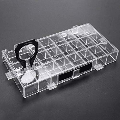 NINGWANG 24- Airtight Leak Watercolor Paint Palette Box for Watercolors Half Pans, Acrylic, Gouache and Oil Paint