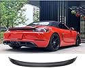 DTGTEX Heckspoiler für Rear Spoilers for Porsche 718 Boxster 2016-2022, Carbon Fiber Rear Trunk Spoiler., Automobile Tail Styling Modification Zubehör.
