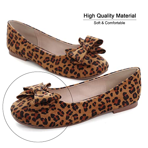 Image of Dear Time Women's Flats Shoes Bowknot Dressy Ballets Loafers Wedding Business Casual Walking Shoes
