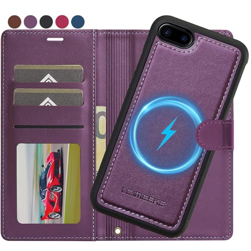 Housse iPhone SE 3 à rabat pour vos déplacements étui portefeuille aimanté polyvalent