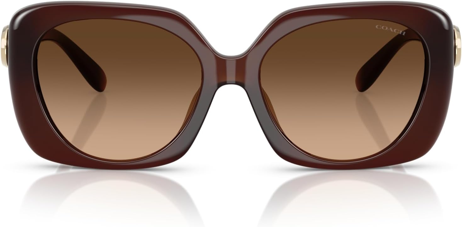 COACH womens Hc 8422 U Square Sunglasses