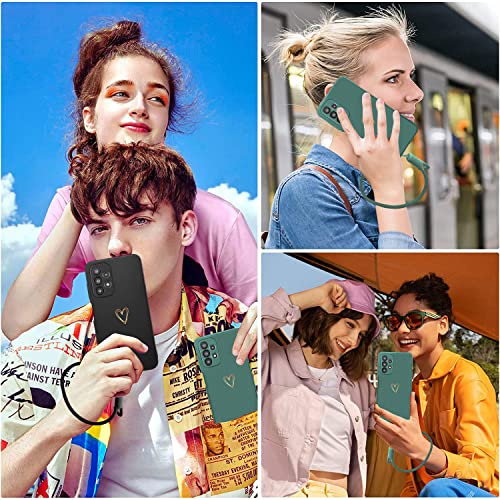 Yichxu Cover per Samsung Galaxy A23 5G con Cordino...