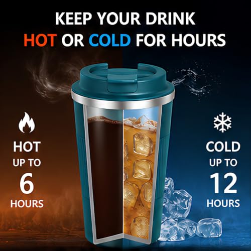 Image of Travel Coffee Mug 510ml (Teal)