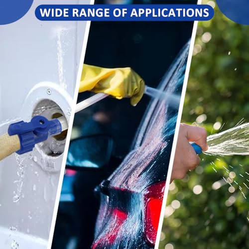 Image of WKZO 40003 RV Water Tank Filler with Shutoff Valve Fits Standard Drinking Water Hoses-Quickly and Efficiently Helps Fill Your Water Tank,Features 5 /8 inch Tube