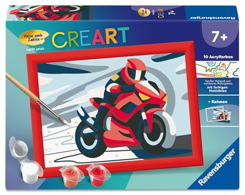 Malen nach Zahlen Kinder Ravensburger CreArt Baby Leopard créatif