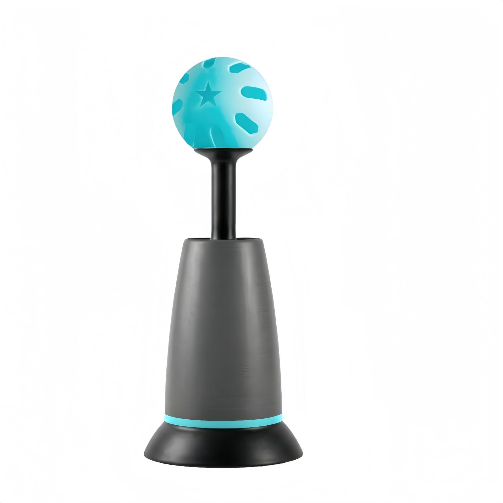 Tee Popper For Hitting Without A Pitcher, Nylon Material Baseball Batting Trainer, Includes 1 Popper Ball For Strength Training
