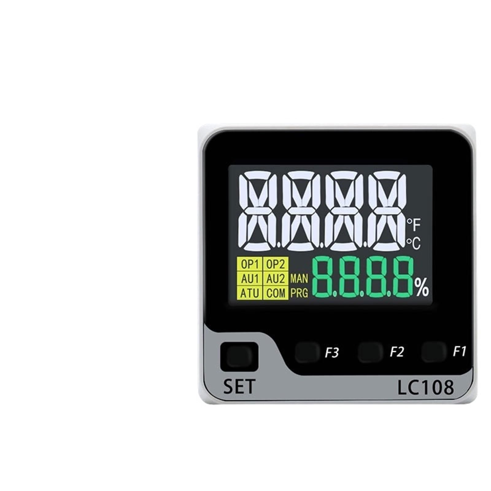 TC/RTD K E J PT100 multi input digital intelligent pid temperature controller 48x48mm, SSR/Relay/4-20mA/0-10V output(Relay Output 2alarms)