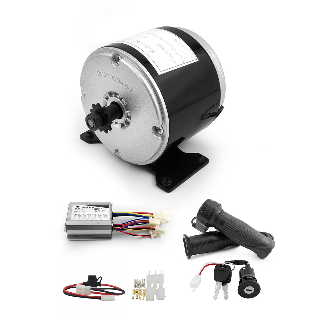 24V 36V 350W Electric DC Motor Electric Skateboard DIY 350W Motor Kit Electric Bike Engine Motor Use 25H Chains (Normal kit24V350W)