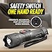 Guard Dog Security Stealth Compact Stun Gun Flashlight for Self Defense, Maximum Voltage, Holster Included, Rechargeable