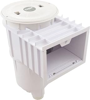 Pentair U-3 Inground Concrete Pool Skimmer - White Lid, 2" Slip w/1.5" Reducer, No Float