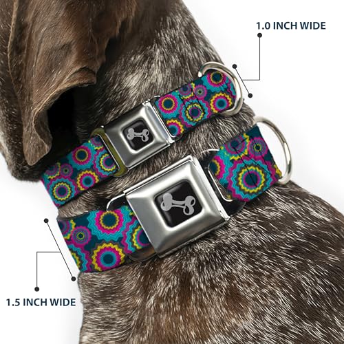 Collier de chien Buckle Down fuchsia résistant pour éviter les fuites - 3