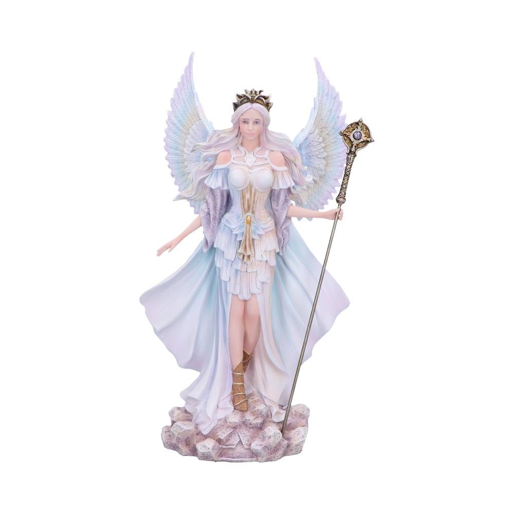 Figurine d'ange Atara Nemesis Now peinte à la main, statue de collection raffinée